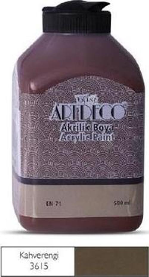 Akrilik Boya 500Ml Kahverengi - 2 adet