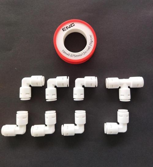 Su Arıtma Cihazı Filtresi Bağlantı Dirsek Seti - Quick Sistem