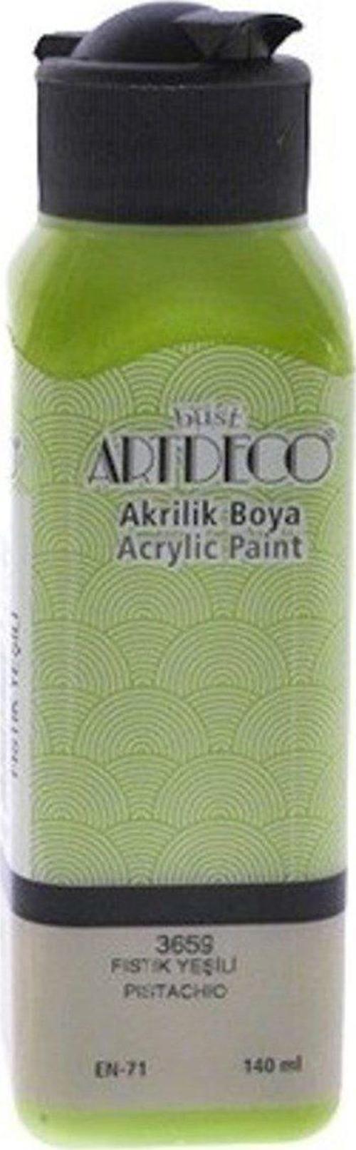Akrilik Boya 140 ml Fıstık Yeşili - 4 adet