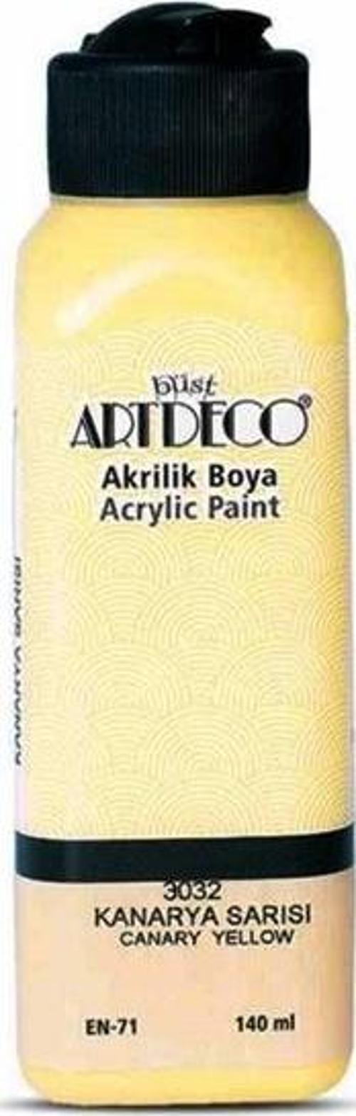 Akrilik Boya 140 ml Kanarya Sarısı - 2 adet