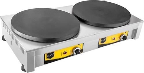 Çiftli Krep Pişirici Elektrikli 40 cm Çap