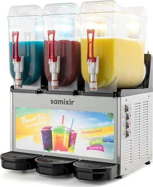 Triple Allure Üçlü 12+12+12 Lt Slush Buzlaş Karlamaç Makinesi SLUSH-36-IA