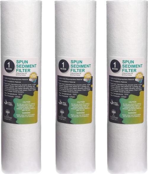 Su Arıtma Cihazı Filtresi Sediment Su Arıtma için 1 Mikron