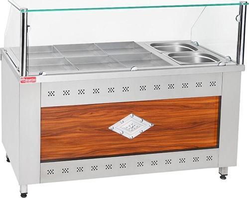 6+2 Elektrikli 6 Tepsi 2 Çorba Gözlü Benmari HMK-BSE6X2