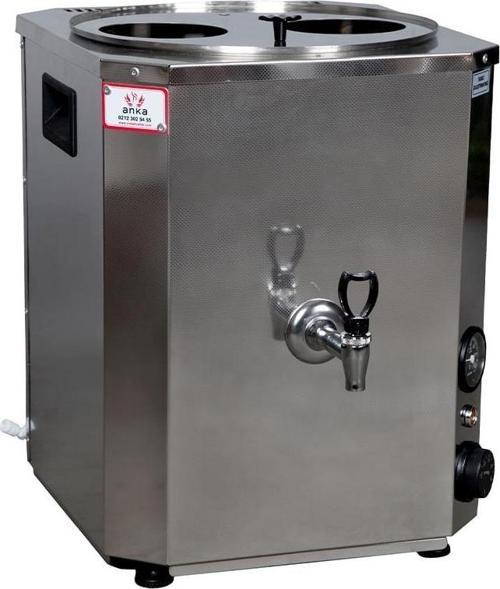 Yeni Nesil Çay Makinesi 2 Demlikli 25 Litre Inox
