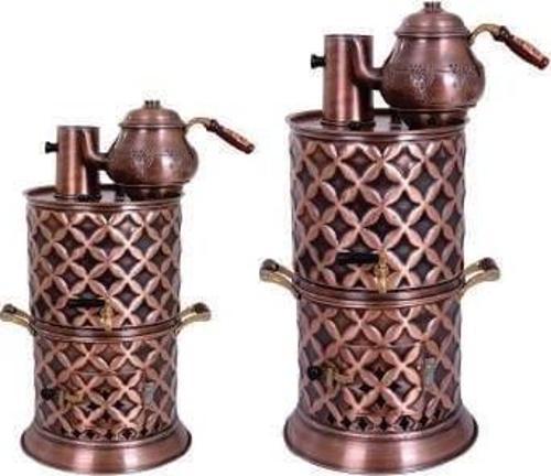 Odunlu 1Demlikli Bakır Semaver