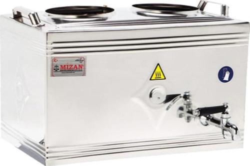 25 Lik Gazlı 20 Litre 2 Demlikli Üst Çay Kazanı - Üst Kazan