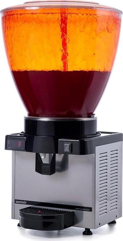 S40 Panoramik Fıskiyeli 40 Lt Soğutuculu İçecek Makinesi S40-DI