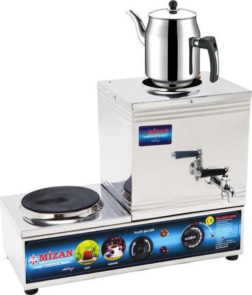 15 Lik Elektrikli 10 Litre 1 Demlikli Çay Kazanı DEMLİK HEDİYELİ