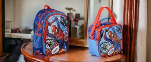 SPIDERMAN İlkokul Çantası Hawk Savior ve Beslenme Çantası