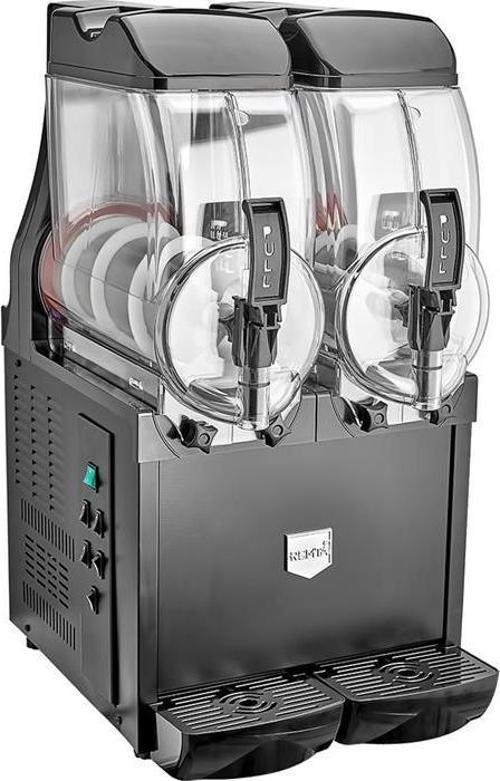 Royal İkili 12+12 Lt Slush Soğutucu Buzlaş Karlamaç Makinesi - RMT-ST26