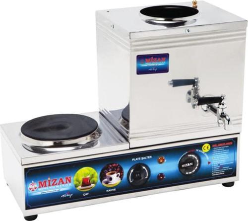 15 Lik Elektrikli 10 Litre 1 Demlikli Çay Kazanı
