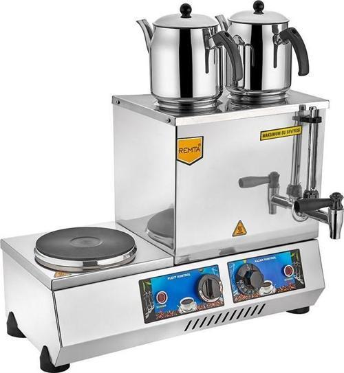 20 Model Çift Demlikli Elektrikli Çay Ocağı 14 lt - K31(A)