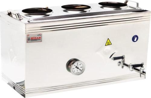 60 Lık Gazlı 40 Litre 3 Demlikli Üst Çay Kazanı - Üst Kazan