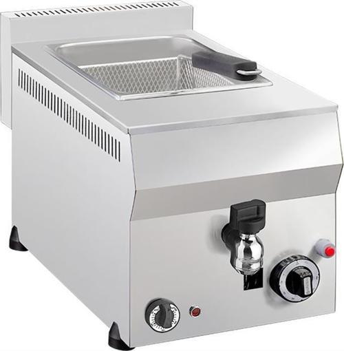 8 lt Doğalgazlı Musluklu Fritöz (CE Belgeli)