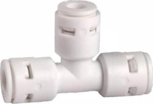 Su Arıtma Cihazı Için Üç Tarafı Quick Geçmeli T Dirsek Fitting