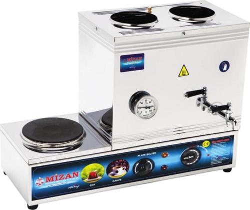 40 Lık Elektrikli 30 Litre 2 Demlikli Çay Kazanı