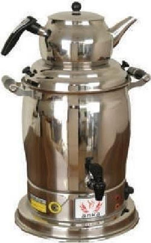 Paslanmaz Çay Otomatı 1 demlikli 9 Litre