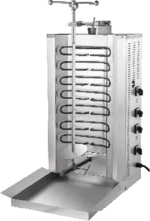 Motorsuz 4'lü Açık Isıtıcılı Elektrikli Döner Ocağı
