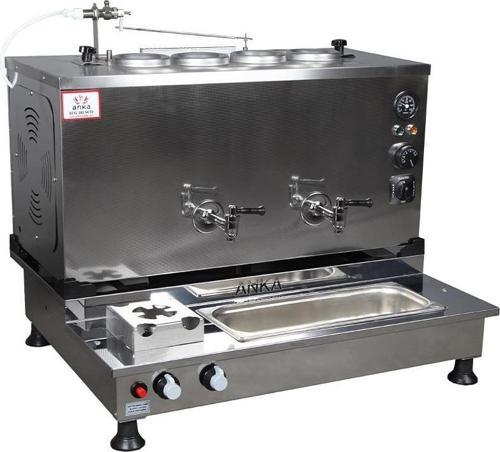  Anka Pro Plus Otomatik Çay Kazanı 4 Demlikli 40 Litre Inox Elektrikli Tüplü