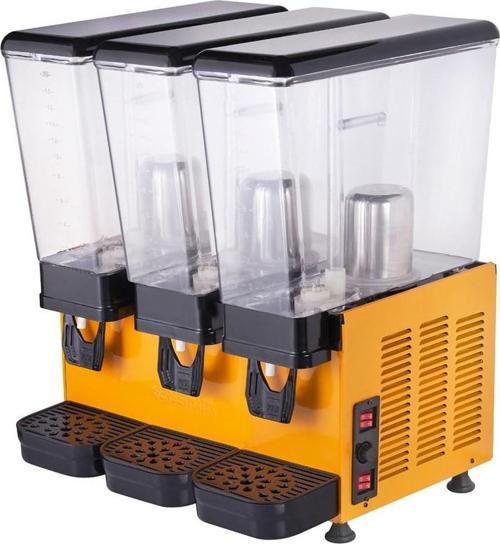 Üçlü 20+20+20 Lt Fıskiyeli Soğutucu Şerbet Makinesi