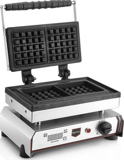 Mini Kare Model Waffle Makinası Elektrikli