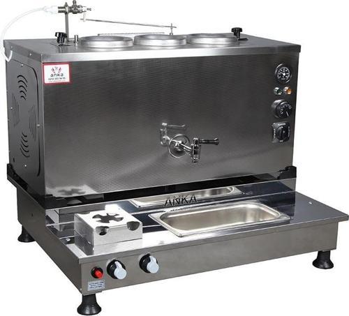 Anka Pro Plus Otomatik Çay Kazanı 3 Demlikli 30 Litre Inox Elektrikli Tüplü