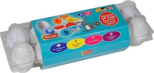 Nessiworld ERN-804 Heroes Toys 12li Yumurta Eşleştirme - Eren Oyuncak