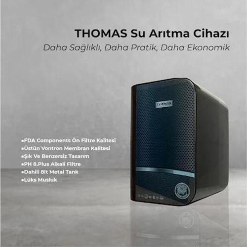 Su Arıtma Cihazı Ph8 Dahili 8 Litre Metal Tank Ve Lüsk Musluk