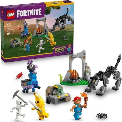 ® Fortnite® Muzaffer Ve Tamirci Çırağı'Nın Kampı 77075 - 7+ Video Oyunu Yapım Seti (250P)