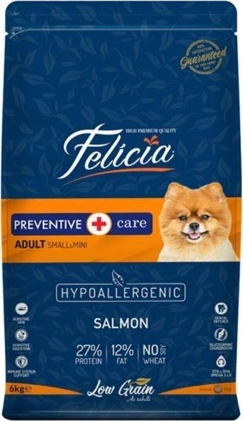 Somonlu Küçük Irk Düşük Tahıllı Yetişkin Köpek Maması 6kg