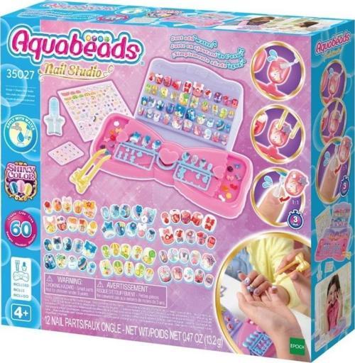 Nessiworld  35027 AquaBeads Tasarla ve Sergile Tırnak Atölyesi +4 yaş
