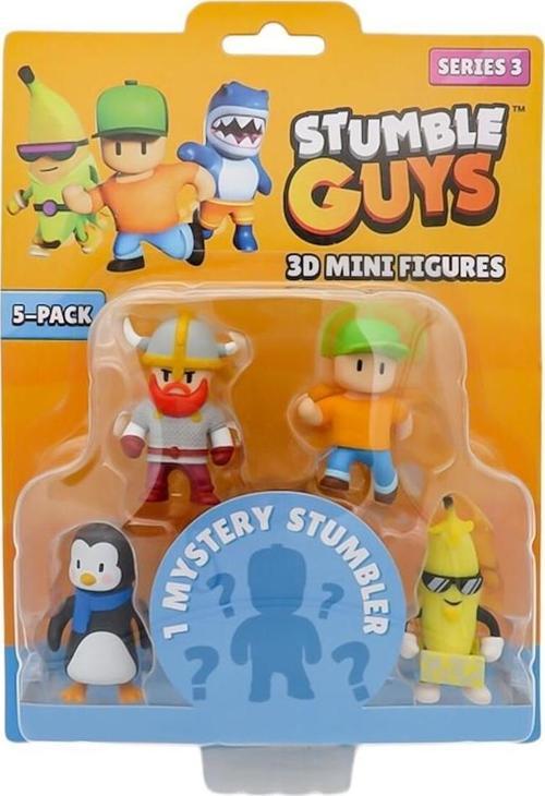 Nessiworld  TUY22000 Stumble Guys 5li Mini Figür