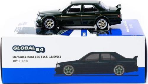 1/64 Mercedes-Benz 190 E 2.5-16 EVO 1 TOYO TIRES - GLOBAL64