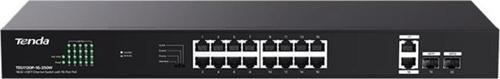 16 Port Poe+ 10-100-1000 2 Port Uplink + 2 Port SFP Switch Çelik Kasa