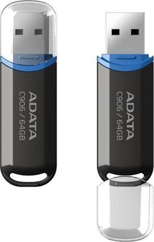 64GB USB2.0 Classic Black Flash Bellek
