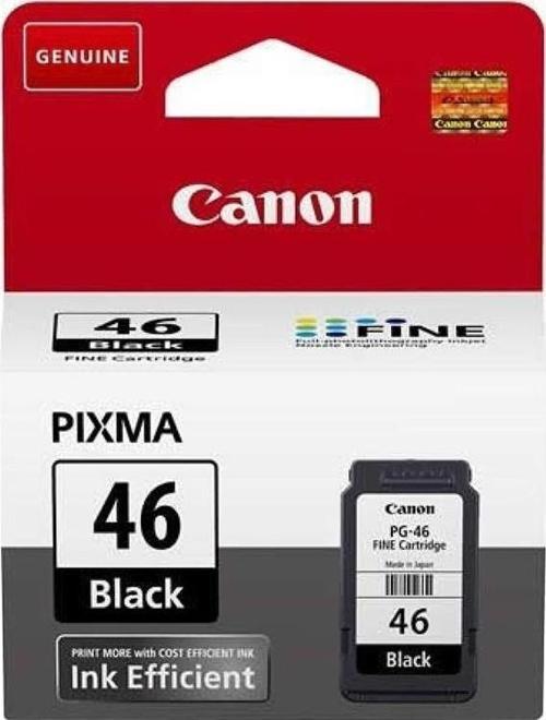 PG-46 Black Siyah Mürekkep Kartuş E404-414-474 E3140 Orjinal Siyah Mürekkep Kartuş