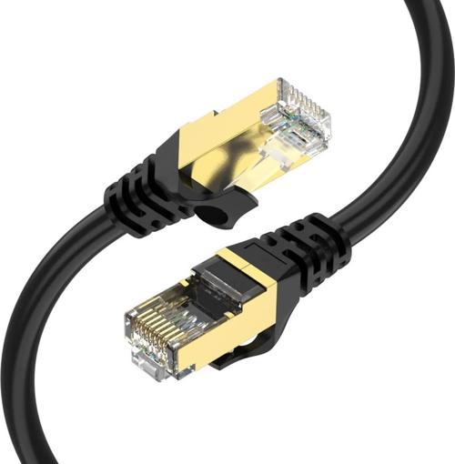 1 Metre Cat6 CU AWG24-7 UTP Siyah Network Kablosu
