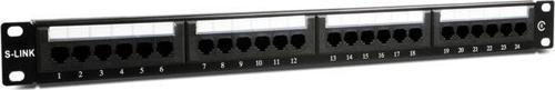 24 Lü Utp Cat6 Patch Panel