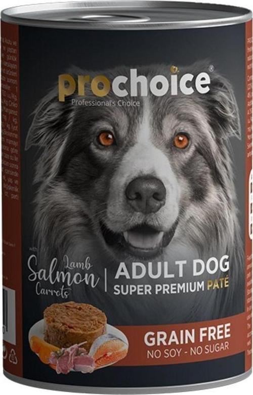 Pro Choice Adult Kuzu Somon Ve Havuçlu Köpek Konservesi 400 Gr