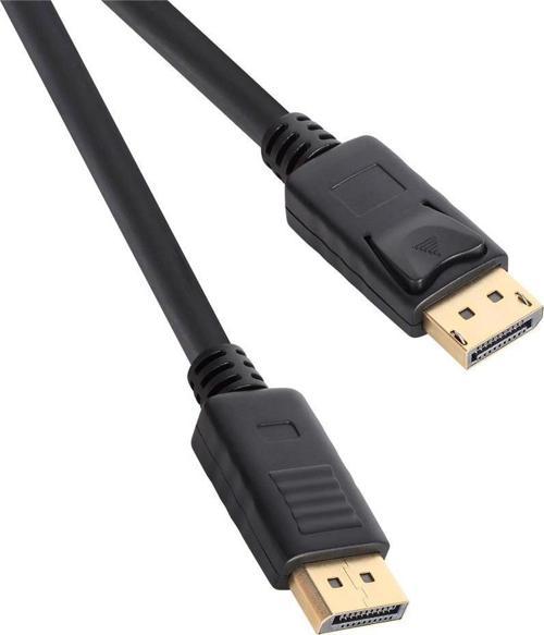 Siyah 3 Metre 1.2V Dp-M-Dp-M Kablo