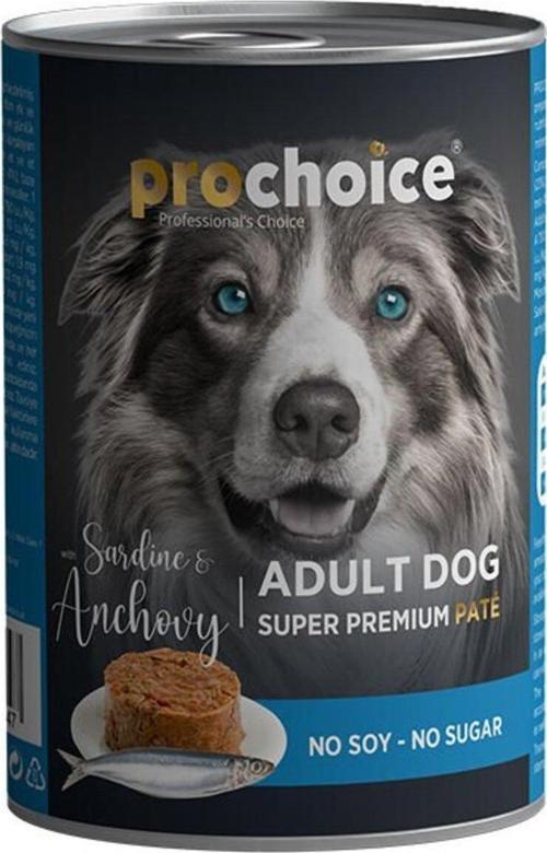 Pro Choice Adult Sardunya Ve Hamsili Yetişkin Köpek Konservesi 400 gr