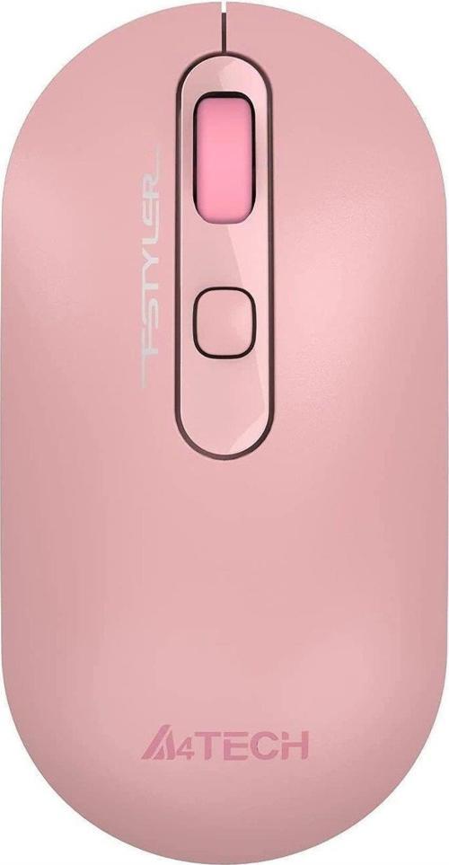 A4 Tech Nano Alıcı Kablosuz Optik 2000 Dpi Enerji Korumalı Kompakt Mouse - Pembe