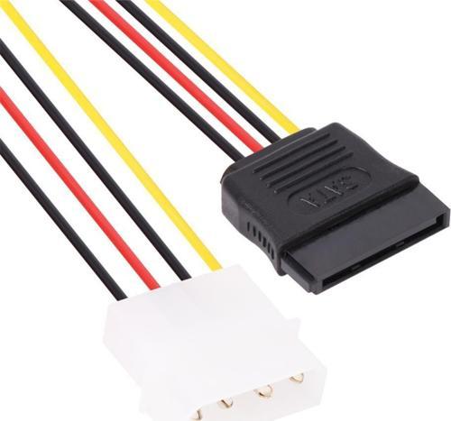 Tekli Sata Power Kablo 15 CM Sata Power Kablosu