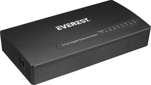 8 Port 10-100-1000 Mbps Gigabit Ethernet Masaüstü Ethernet Switch Hub