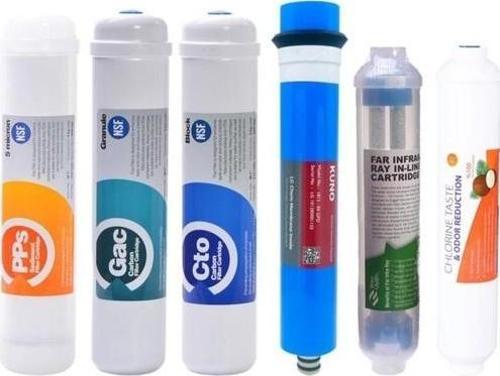 Kapalı Kasa Su Arıtma Cihazı 6 Lı Inline Filtresi Seti 6 Aşamalı Lg & Kuno Membran