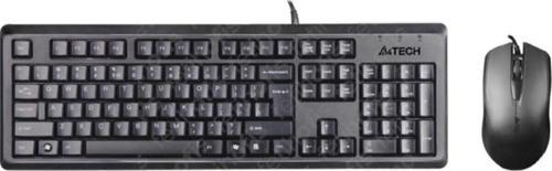 A4 Tech Q Türkçe Kablolu Fn Multimedya Klavye + Optik Kablolu Mouse Seti