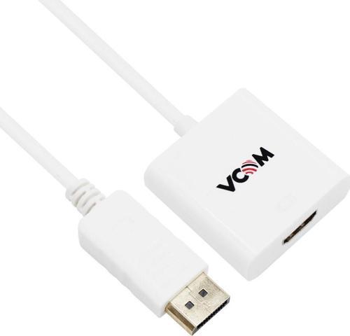Beyaz Display Port Erkek To Hdmi Dişi Dönüştürücü