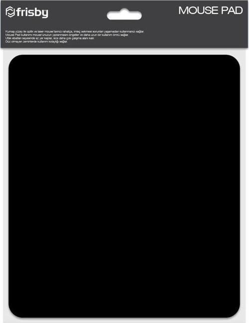 Mouse Pad Kumaş Siyah 220 x 250 x 5mm