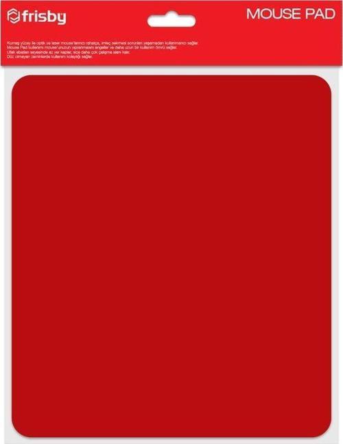Mouse Pad Kumaş Kırmızı 220 x 250 x 5mm